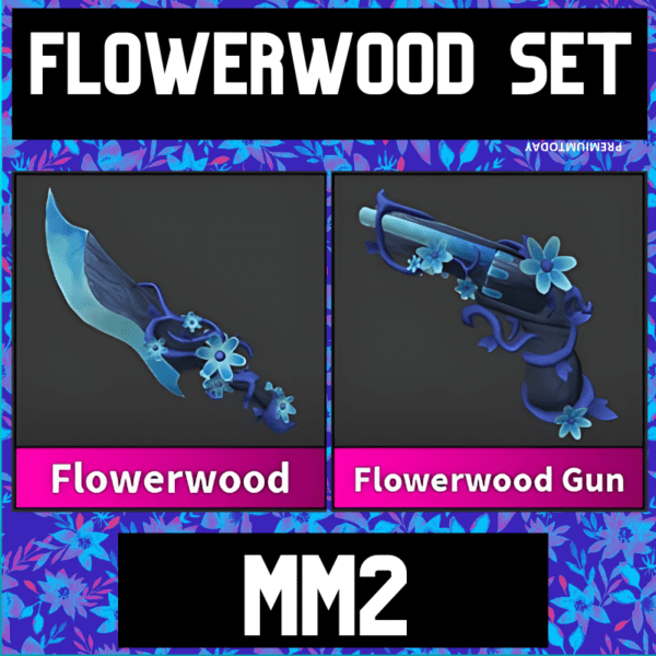 Flowerwood set